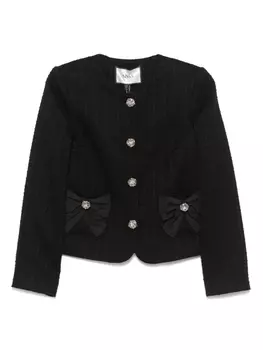 Куртка с бантом NISSA, черный