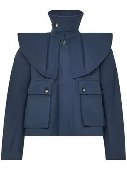 Куртка с большим воротником JW Anderson, синий