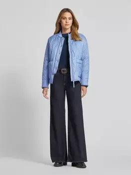 Куртка с декоративными швами модель «Халотт» OPUS, синий