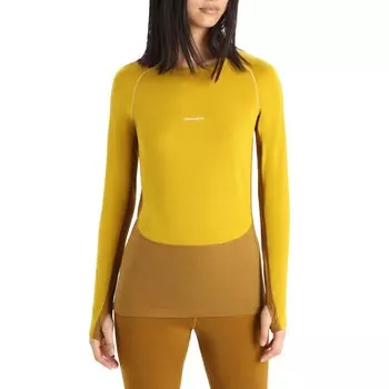 Куртка с длинным рукавом Icebreaker 200 Zoneknit для женщин, silent gold