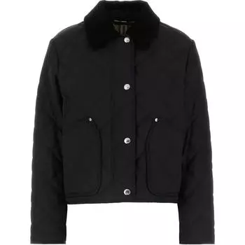 Куртка с длинными рукавами и застежкой-кнопкой Burberry, черный