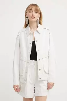 Куртка с добавлением льна IRO, бежевый