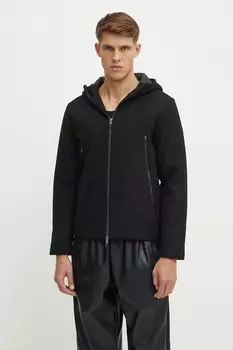 Куртка с добавлением шерсти Ea7 Emporio Armani, черный