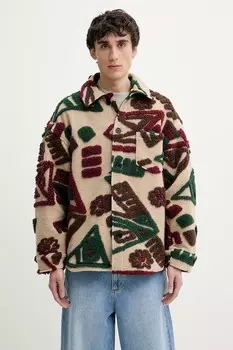 Куртка с добавлением шерсти QUEBEC Desigual, бежевый