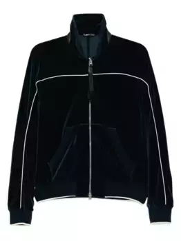 Куртка с двусторонней молнией TOM FORD, синий