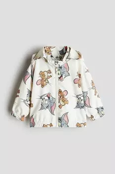 Куртка с флисовой подкладкой H&M, мультиколор