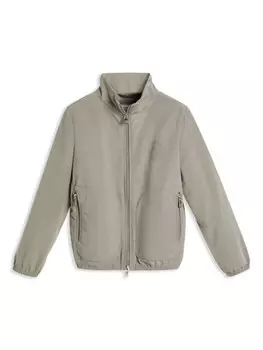 Куртка с графическим принтом Brunello Cucinelli Kids, нейтральный