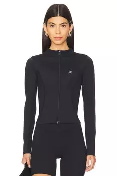 Куртка с изгибом 437, черный