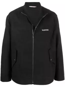 Куртка с камуфляжным принтом VALENTINO GARAVANI, черный