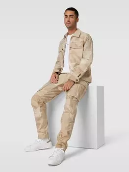 Куртка с камуфляжным рисунком G-Star Raw, бежевый