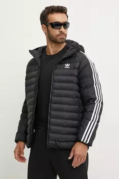 Куртка с капюшоном adidas Originals Pad, черный