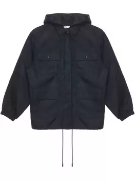 Куртка с капюшоном Carven, черный