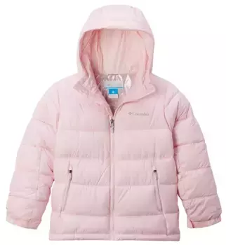 Куртка с капюшоном Columbia Youth Pike Lake II, цвет Satin Pink