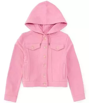 Куртка с капюшоном Copper Key для больших девочек 7–16 лет, розовый
