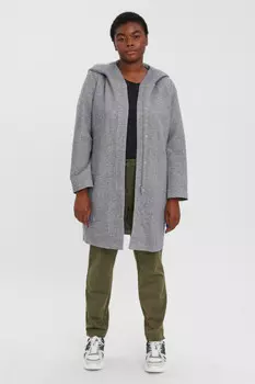 Куртка с капюшоном Curve Vero Moda Curve, серый
