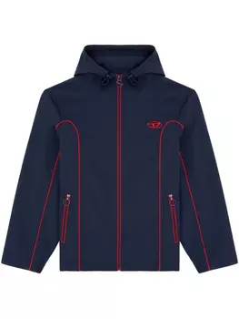 Куртка с капюшоном Diesel J-Hives, синий