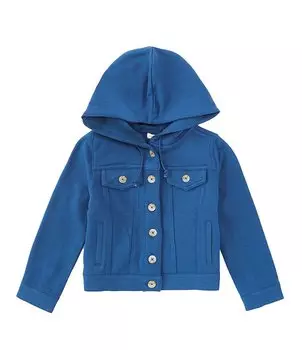 Куртка с капюшоном для маленьких девочек Copper Key 2T-6X, синий