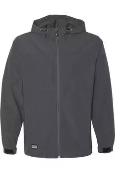 Куртка с капюшоном DRI DUCK Apex Soft Shell, цвет charcoal