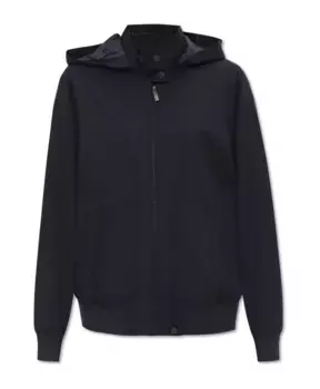 Куртка с капюшоном Emporio Armani, синий
