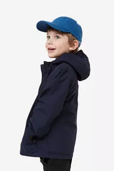 Куртка с капюшоном H&M, синий