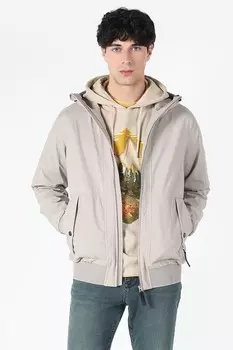 Куртка с капюшоном и карманами Colin'S, бежевый