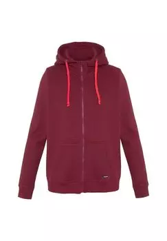 Куртка с капюшоном и логотипом джемпера CHIEMSEE, цвет Tibetan Red