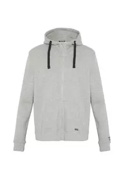 Куртка с капюшоном и логотипом джемпера CHIEMSEE, цвет Neutral Gray Melange