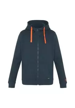 Куртка с капюшоном и логотипом джемпера CHIEMSEE, цвет Total Eclipse