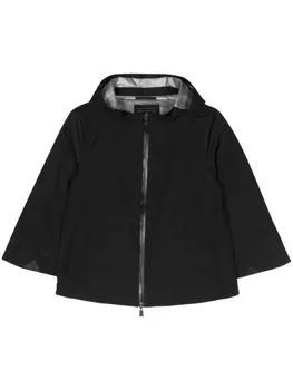 Куртка с капюшоном и логотипом Herno, черный