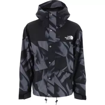 Куртка с капюшоном и логотипом The North Face, серый