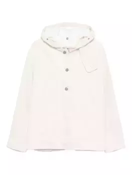 Куртка с капюшоном и нашивкой-логотипом Stone Island, нейтральный