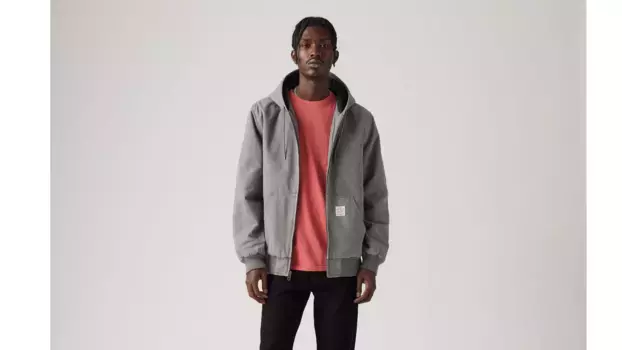 Куртка с капюшоном и спецодеждой Potrero Levi's, серый