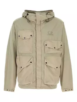 Куртка с капюшоном и защитными очками C.P. Company, нейтральный