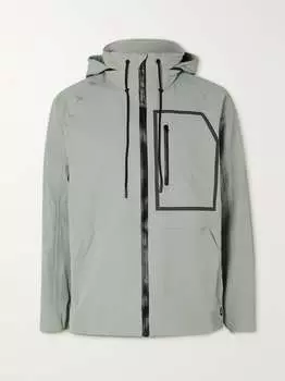 Куртка с капюшоном из переработанного нейлона Apex Stretch Outerknown, серый