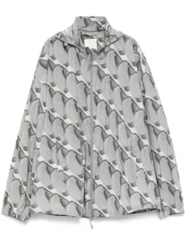 Куртка с капюшоном JNBY, синий