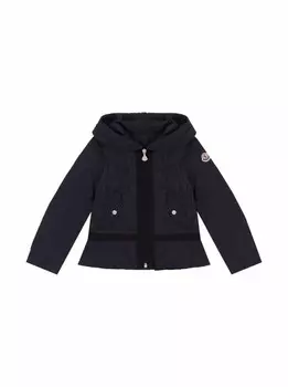 Куртка с капюшоном Moncler, тёмно-синий