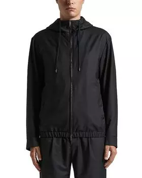 Куртка с капюшоном на молнии Peserico, синий