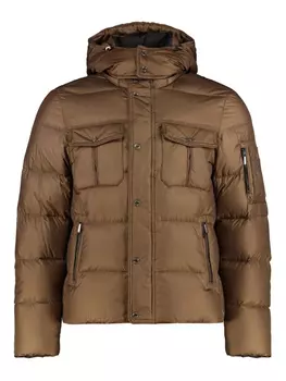 Куртка с капюшоном Nevio Moorer, коричневый
