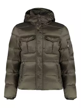 Куртка с капюшоном Nevio Moorer, зеленый