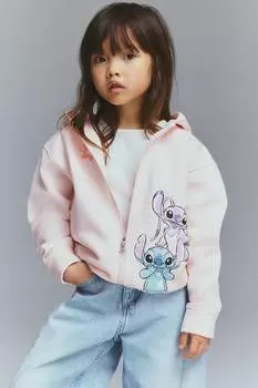 Куртка с капюшоном с принтом H&M, мультиколор