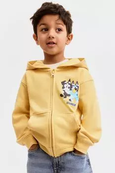 Куртка с капюшоном с принтом H&M, мультиколор