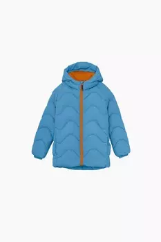 Куртка с капюшоном стеганая Color Kids, голубой
