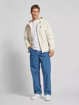 Куртка с капюшоном Tommy Jeans, бежевый