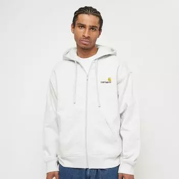 Куртка с капюшоном в американском стиле Carhartt WIP, цвет ash heather