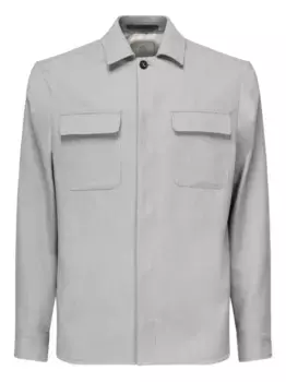 Куртка с карманами Eleventy, серый