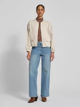 Куртка с карманами-клапанами модель «ФЛИНТА» ICHI, бежевый