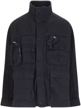 Куртка с карманами MM6 Maison Margiela, синий