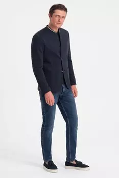 Куртка с карманами Ombre, синий