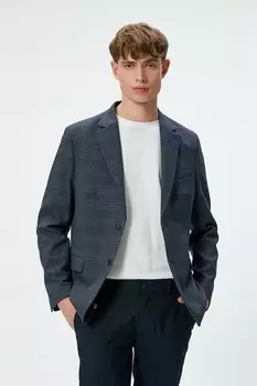 Куртка с карманами с клапанами Koton, синий