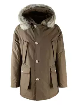Куртка с карманами WOOLRICH, зеленый